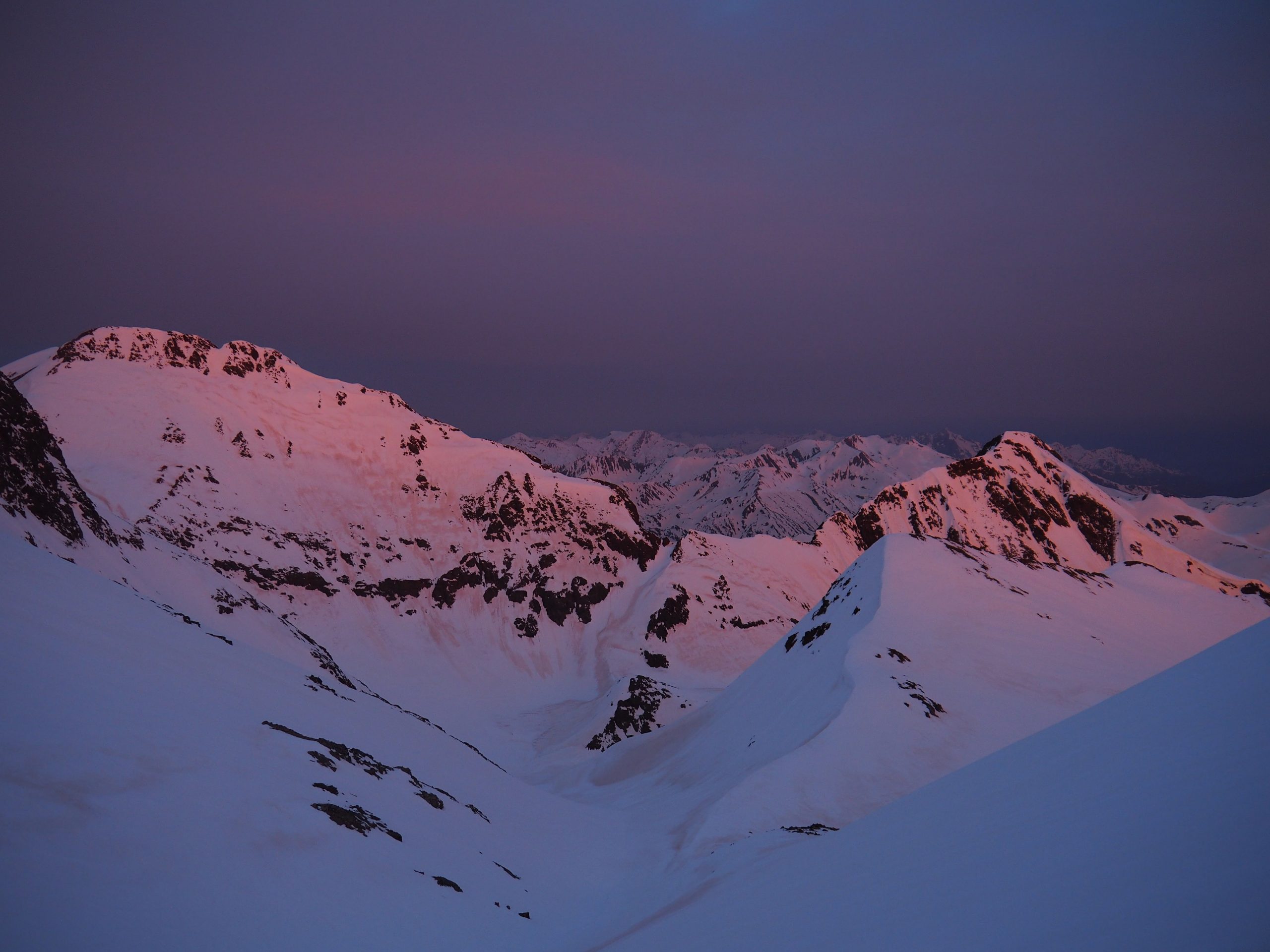 Fotografia / Segon premi del concurs Fotocims 2018, “El Sotllo, abans d’arribar a la collada del Montcalm”, d'Antoni Llavina Verdaguer (CE Centelles)